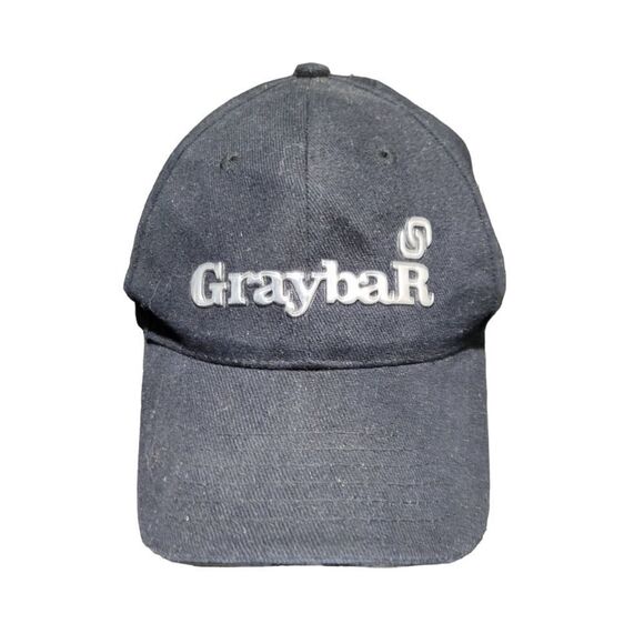 Vintage Y2K Gary Bar Black Snapback Cap Hat - Picture 1 of 6